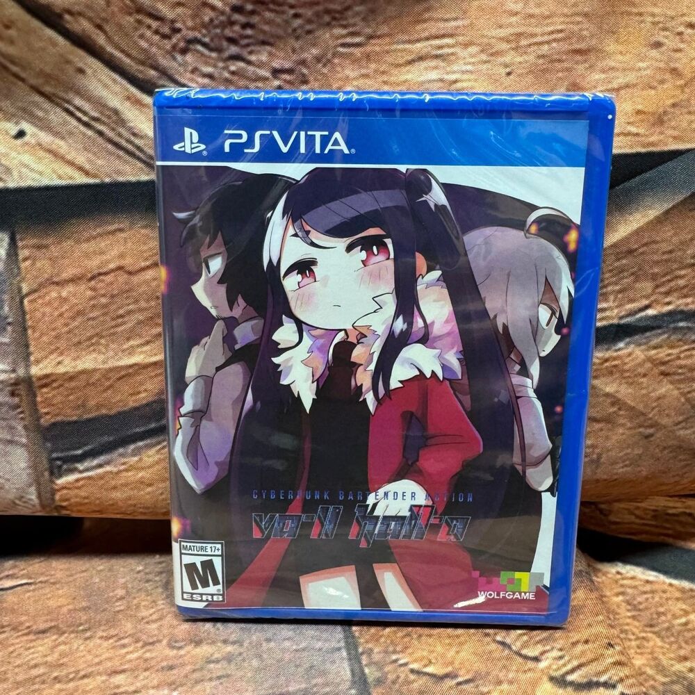 VA-11 Hall-A PS Vita Cyberpunk Bartender Action Visual Novel Video Game